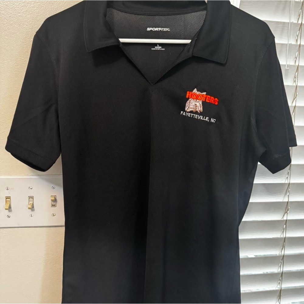 Hooters Sport-Tek Black Polo